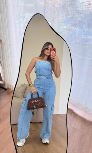 Macacão Jeans Clara