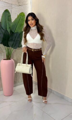 Calça Tata Brown